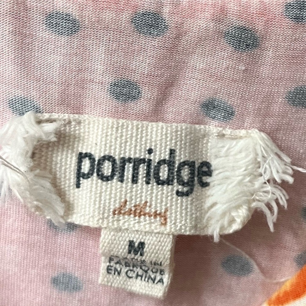 Anthropologie Porridge Orange Slice High Neck Layered Swing Tank Womens Medium - Picture 5 of 10